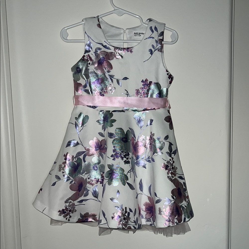 New - White and Cream Kids Sundress